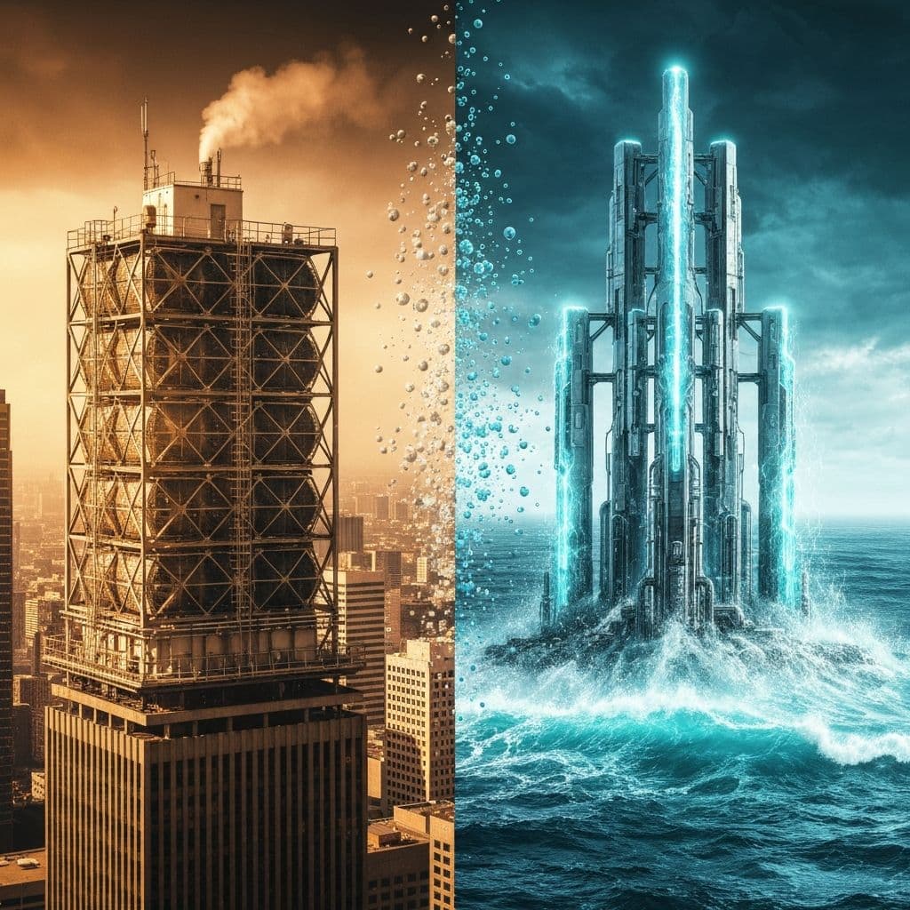 Evolution from Pinnacle Air Scrubbers to H2O Scrubbers water purification technology